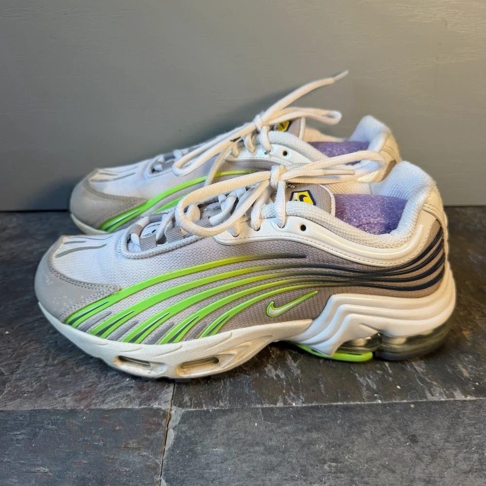 Nike Air Max Plus 2 GS College Grey/Electric Green CT4383-002 Youth 6.5